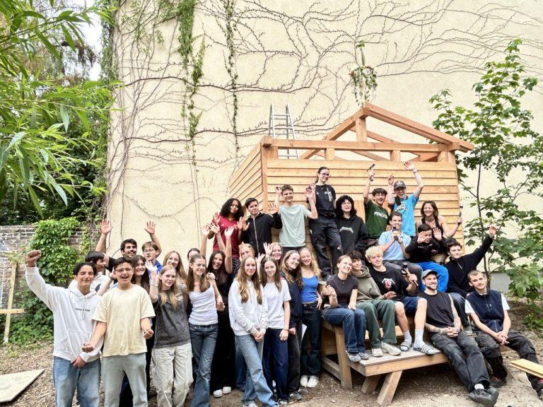 Neue Nachhaltigkeitswerkstatt auf unserem Schulhof