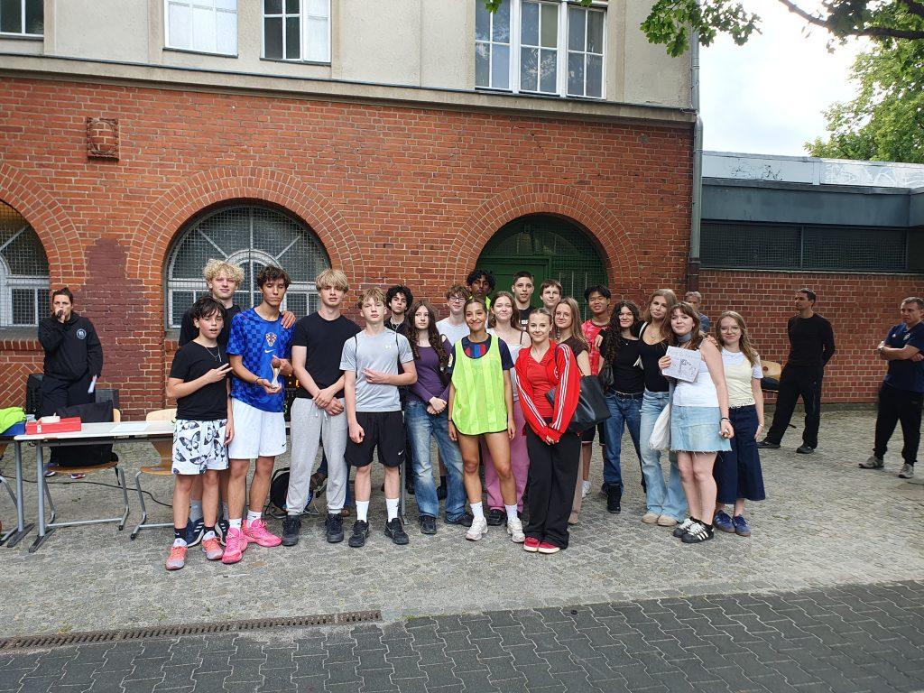 Klasse 9b: Sieger der Jahrgangsstufe 9