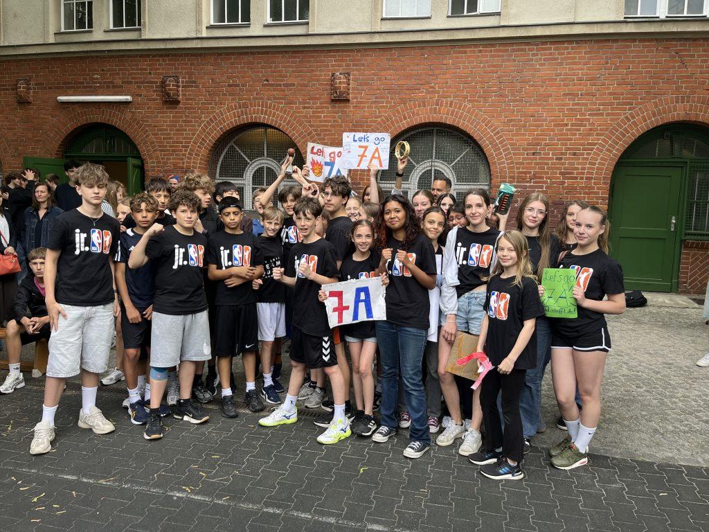 Klasse 7A: Sieger der Jahrgangsstufe 7